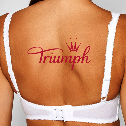 Triumph® 4 kosi.✨💝Udoben čipkast modrček s cvetličnim vezenjem, plus velikost [75A-120F]